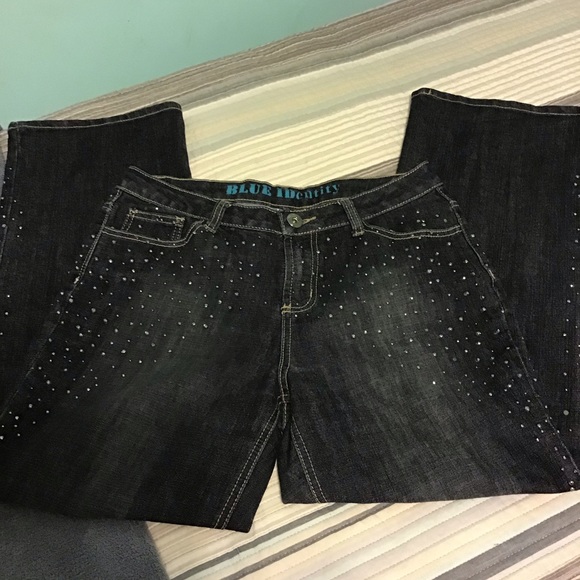BLUE IDentity sparkle jeans ~ 8P - Picture 4 of 5